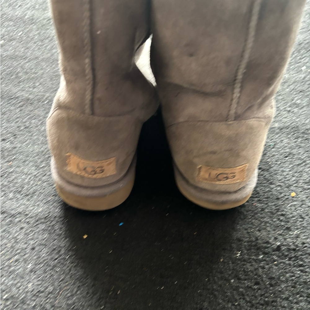 UGG Gray Suede Boots